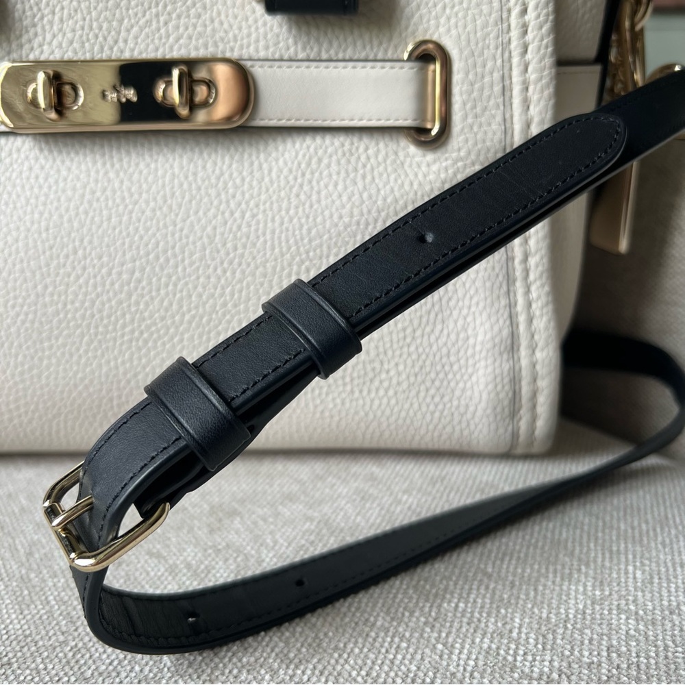 COACH Swagger 27 Colorblock in Gold Chalk Multi - Picture 8 of 15